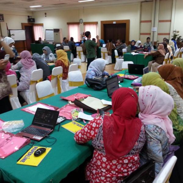 Bimbingan Teknis e Pembelajaran di Banten, Anyer 16-20 september 2013