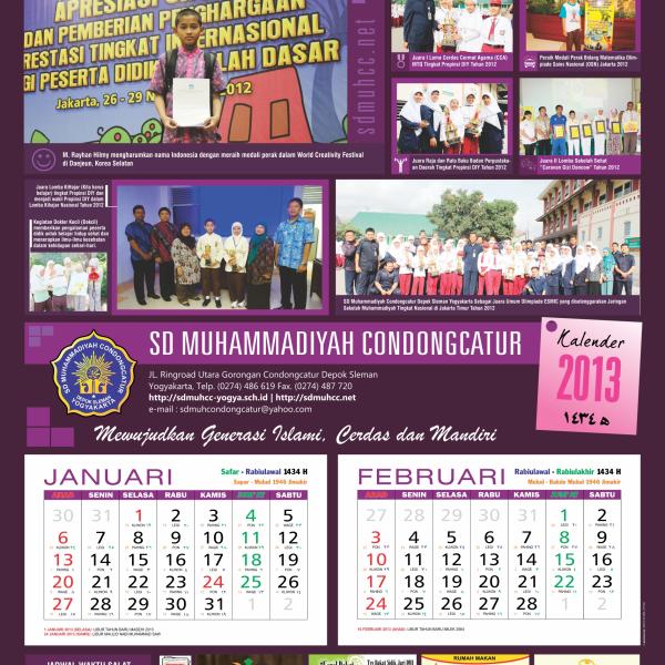 Kalender 2013 sdmuhcc