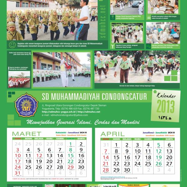Kalender 2013 sdmuhcc