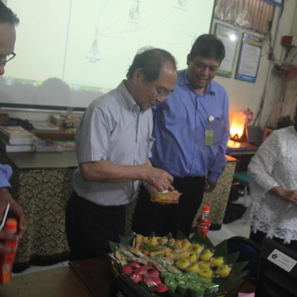 Kunjungan Mr. Sugimoto JICA ICT EQEP Evaluator