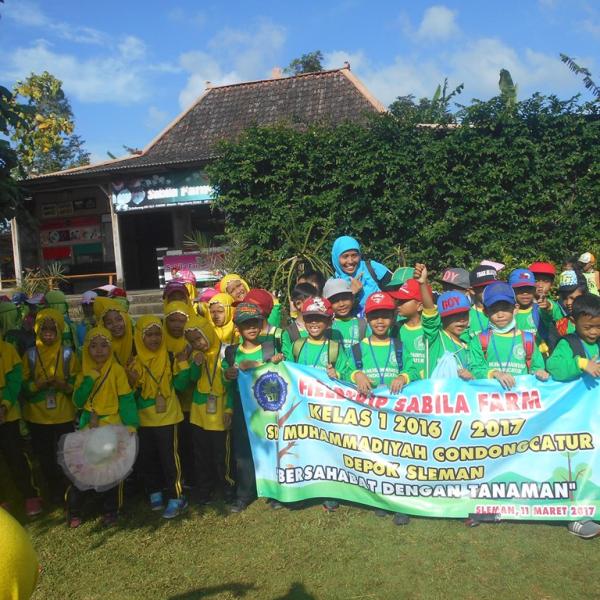 Outbond Kelas 1 Sabila Farm Kebun Buah Naga 2017
