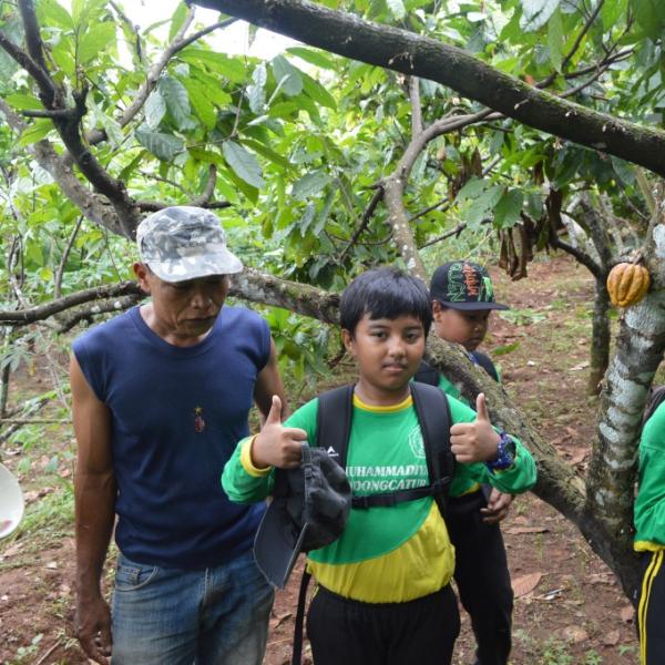 Outbond Kelas 5  Februari 2016 Gunung Api Purba Gunungkidul