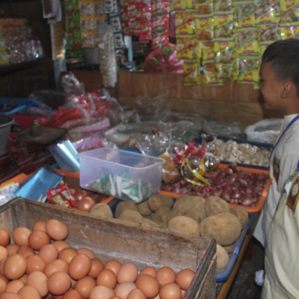 Pembelajaran di Pasar Condongcatur Kelas 3A