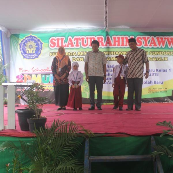 Serah Terima Siswa Baru dan Syawalan SDMUHCC 2017